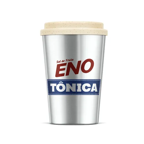 Copo para café Bucks 550ml In Mold Label Metalizado-LN250PM0010MT