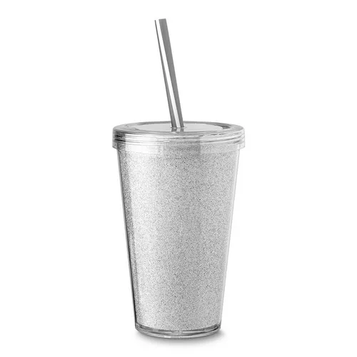 Copo plástico PRATA-CO8700-PRA Copo plástico PRATA-CO8700-PRA