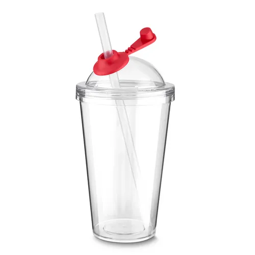 Copo plástico VERMELHO-CO8600-VM Copo plástico VERMELHO-CO8600-VM