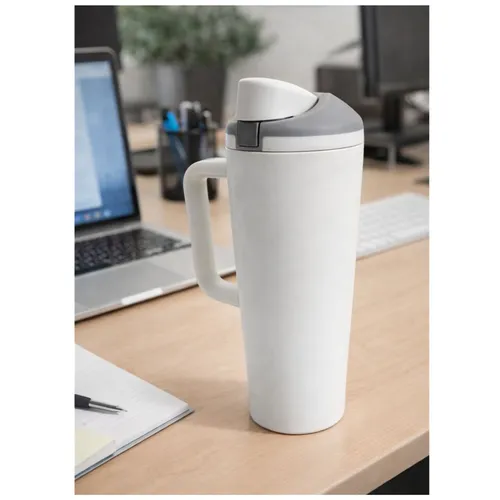 Copo termico Inox 1200ml com alca, trava, anti-vazamento e 2 formas de beber-BG205