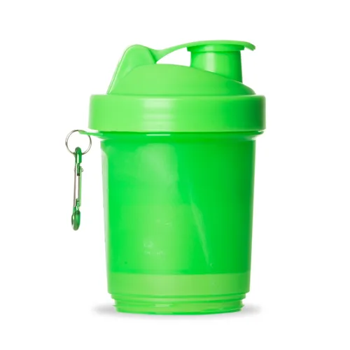 #Coqueteleira 400ml Porta Suplementos-P@2054-VD