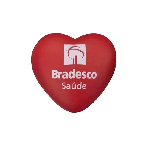 Coração anti stress vinil oca Personalizada-LN343MGB004