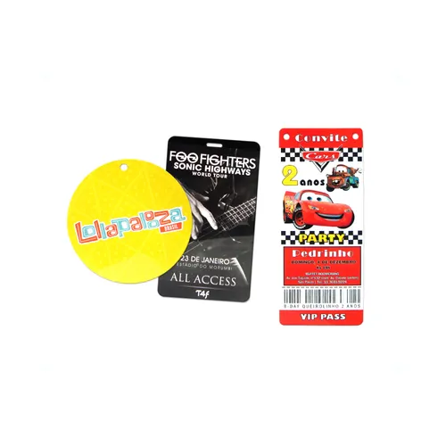 Crachá ou Credencial Personalizados-LN201IB004