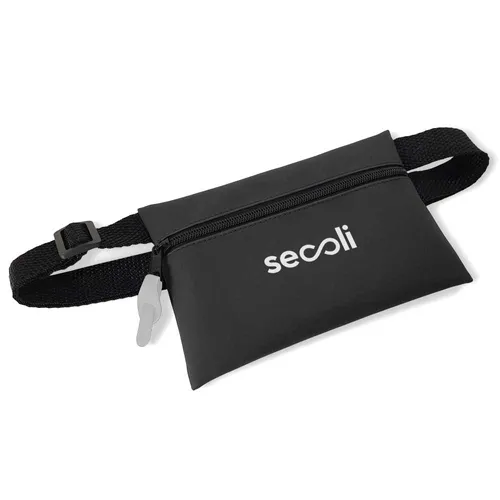 Doleira envelope plano com zíper frontal, cinto regulável e costas planas-DOL-5219