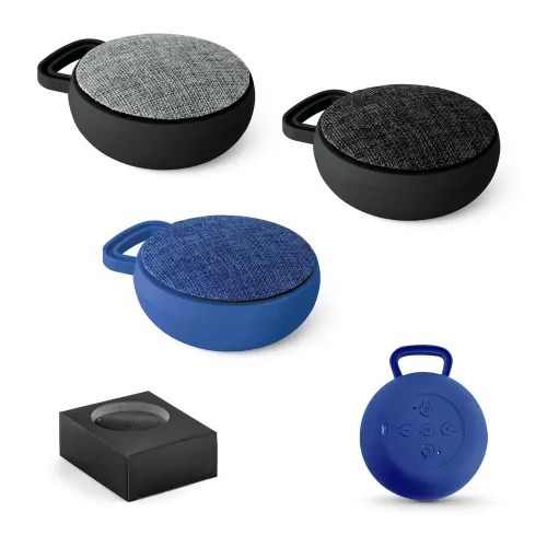 ECCLUS. Caixa de som em ABS e tecido em poliéster com microfone e autonomia de 3h-57385