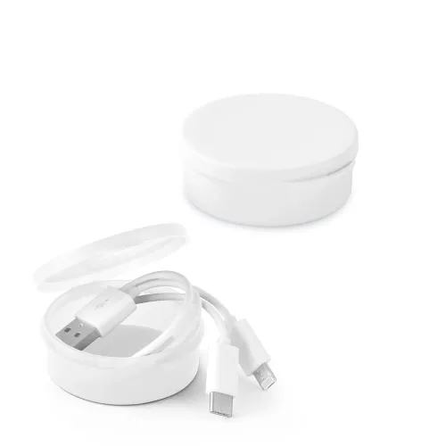 EMMY. Cabo USB 3 em 1 em ABS e PVC-97153