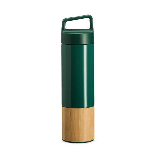 Garrafa Térmica Inox 550ml com Infusor VERDE-E@18790-VD
