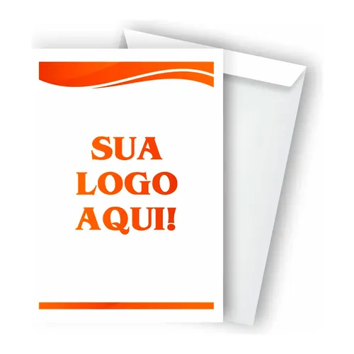 Envelopes - A5 MEDIO 18x25cm, FACA E COLAGEM 300x400mm, 1x0 cor em Alta Alvura 150g. Corte/Vinco, Fa-EVP06