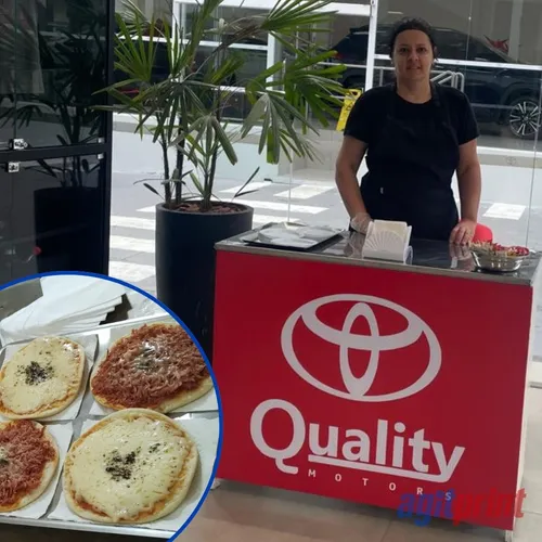 Estação de Mini Pizza-AG1008