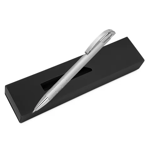 Estojo + Lapiseira de metal PRATA-EM1022-PRA Estojo + Lapiseira de metal PRATA-EM1022-PRA
