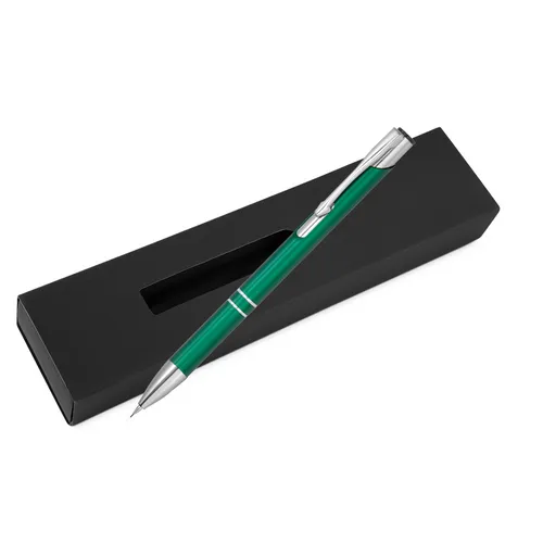 Estojo + Lapiseira de metal VERDE ESCURO-EM0151-VDE