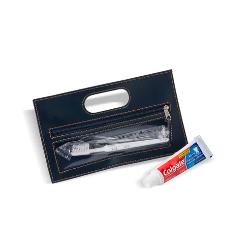 Estojo com Kit Escova e Creme Dental-KBU-802