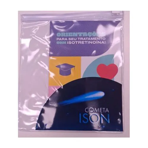 Estojo confeccionado em PVC Cristal-EST01