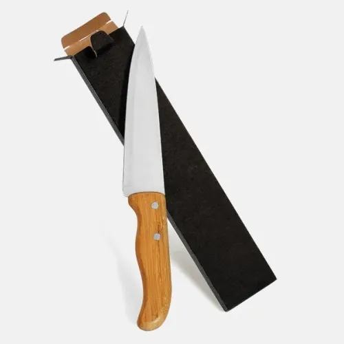 FACA PARA COZINHA INOX / MADEIRA SPECIAL LINE - 7 -UD-00503