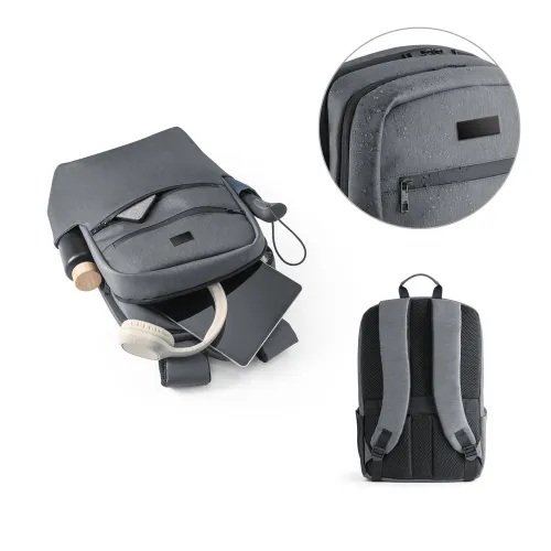 FORTALEZA. Mochila para notebook 17 em Nylon 2Tone impermeável 14 L-52081