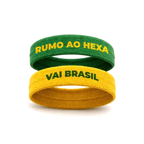 Faixa de cabeça Torcida Brasil-LN621PB006