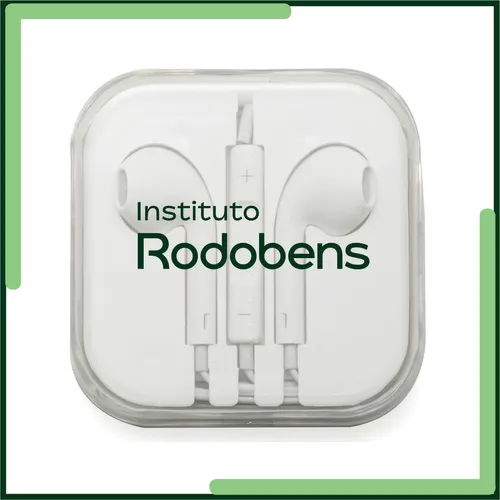 Fone de Ouvido Estéreo com Microfone-IR12789