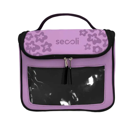  Frasqueira Tampa Estampada e Visor Frontal-FRA-8006