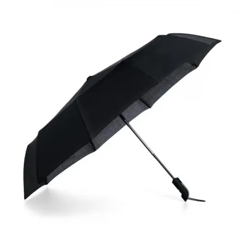 GUARDA-CHUVA AUTOMÁTICO NYLON - PRETO - 98CM-GC-00621