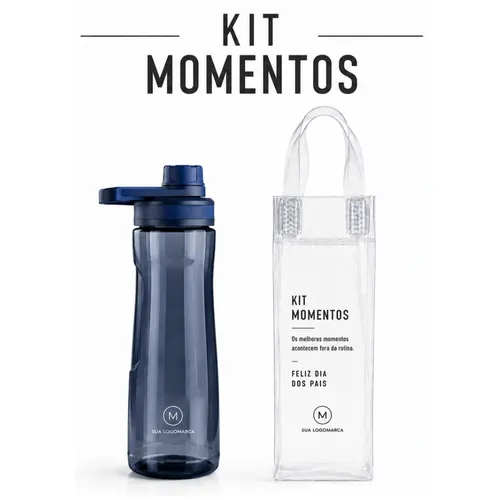 Garrafa Momentos Personalizada para Brindes Corporativos-GA212