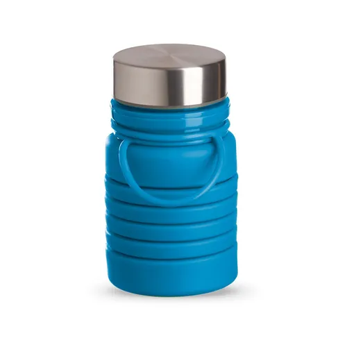 #Garrafa Retrátil 600ml-14324-AZU