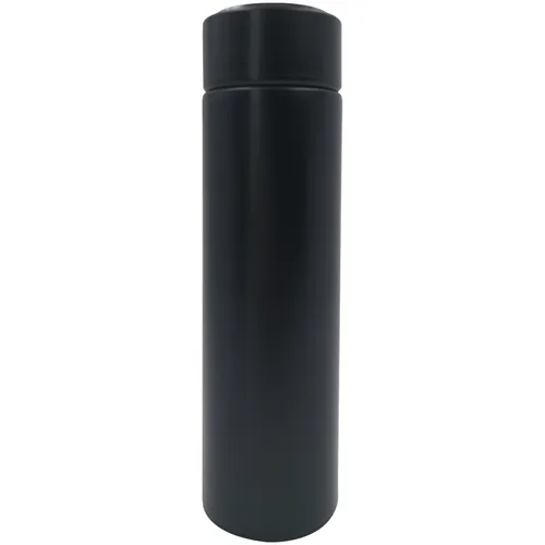 Garrafa Squeeze Térmica Em Inox Com Termômetro 420ML-ZNC-500BK