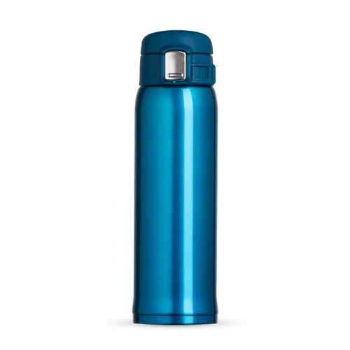#Garrafa Térmica Metal 450ml-13766-AZU #Garrafa Térmica Metal 450ml-13766-AZU