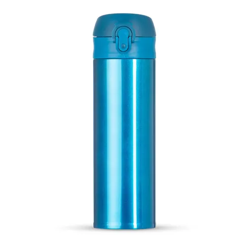 #Garrafa Térmica Metal 450ml-13767-AZU #Garrafa Térmica Metal 450ml-13767-AZU