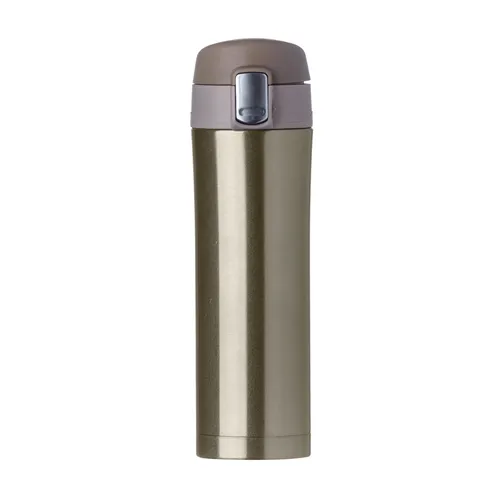 #Garrafa Térmica Metal 450ml-13377-CHA #Garrafa Térmica Metal 450ml-13377-CHA