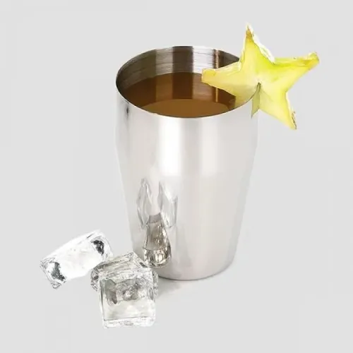 COPO EM AÇO INOX ESCOVADO - 350 ML-IC-00350