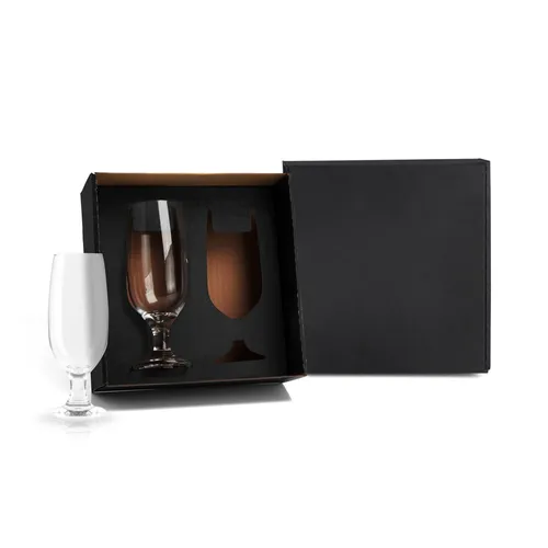 JOGO DE COPOS VIDRO P/CERVEJA / DRINK 300 ML - 2 PÇS-VI-00302