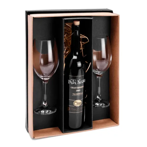 JOGO DE TAÇAS DE VIDRO PARA VINHO 490 ML - 2 PÇS-VI-18612