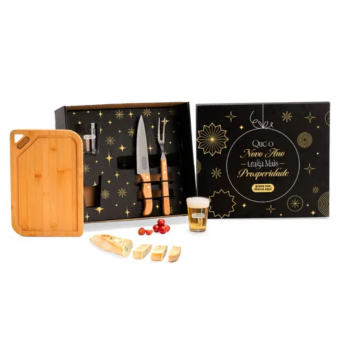 KIT PARA CHURRASCO E CERVEJA - 5 PÇS-KT-90481