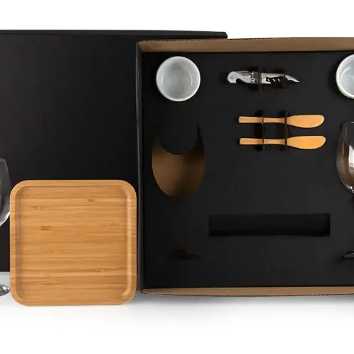 KIT PARA PETISCO / VINHO - 8 PÇS-KT-90247