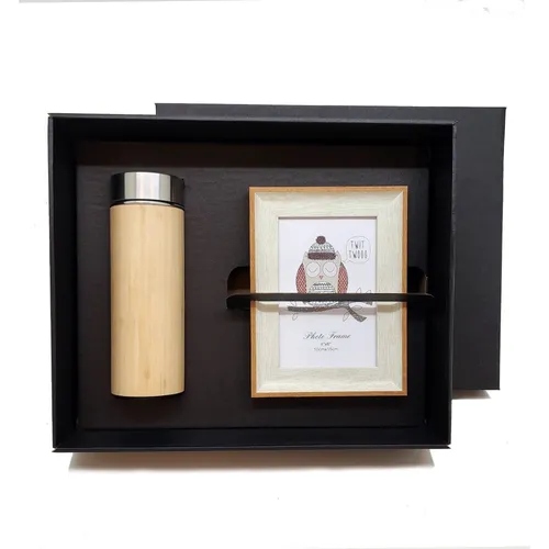 KIT PORTA RETRATO E GARRAFA-KT-9086Z-INF