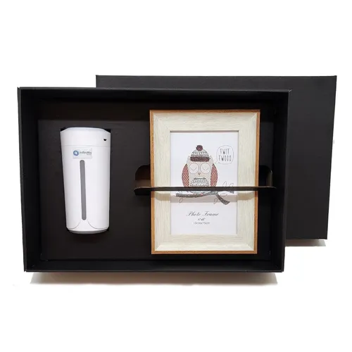 KIT PORTA RETRATO E UMIDIFICADOR - 2 PÇS-KT-9087B-INF