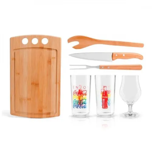 KIT CHURRASCO, REFRIGERANTE E CERVEJA - COCA COLA SUMMER-KT-90138-470-SM