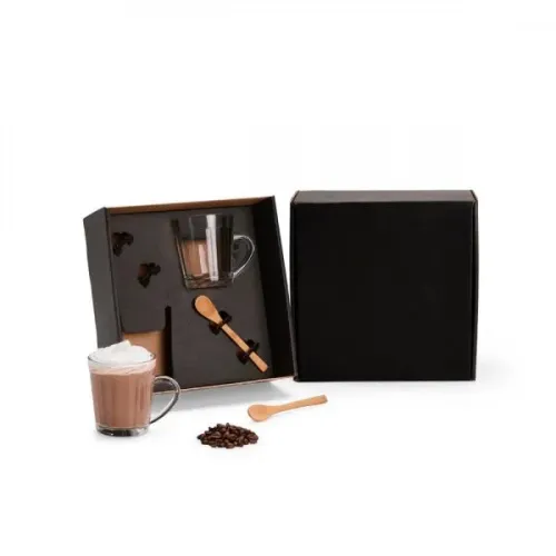 KIT CANECAS COM COLHERES - 4 PÇS-KT-90437