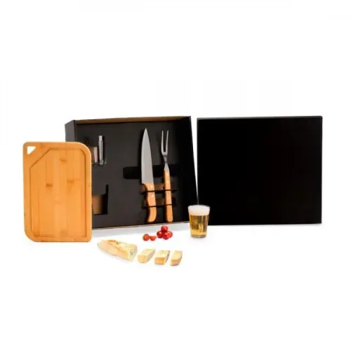 KIT PARA CHURRASCO E CERVEJA - 5 PÇS-KT-90481