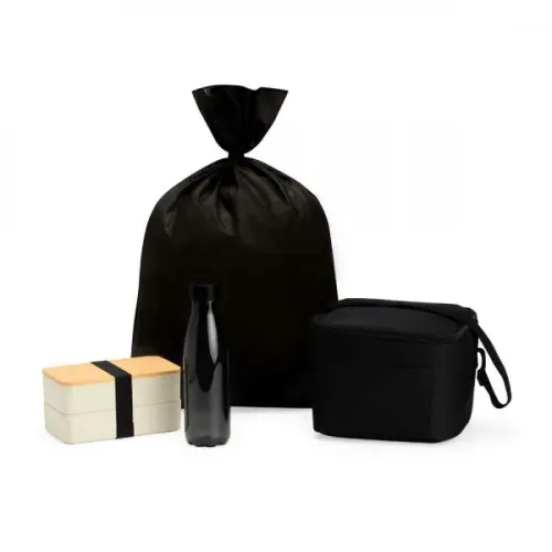 KIT MARMITA DUPLA, BOLSA TÉRMICA E GARRAFA - 3 PÇS-KT-90486