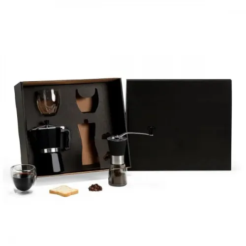 KIT PARA CAFÉ COM MOEDOR - 4 PÇS-KT-90497