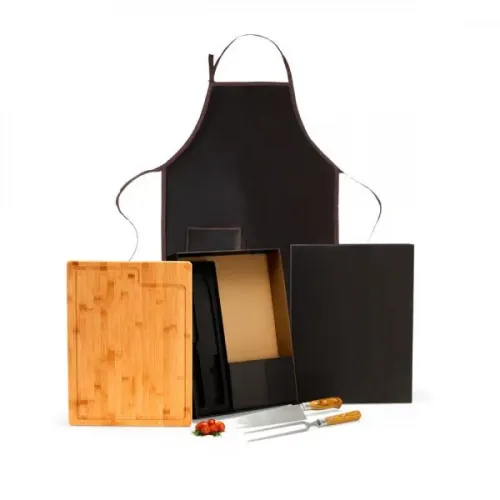 KIT PREMIUM PARA CHURRASCO - 4 PÇS-KT-90504