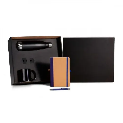 KIT ESCRITÓRIO - AZUL - 4 PÇS-KT-90528