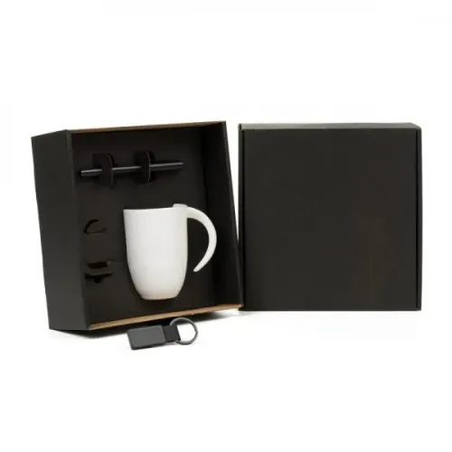 KIT CANECA, CANETA E CHAVEIRO - 3 PÇS-KT-90550
