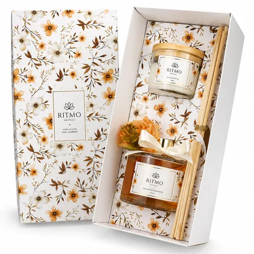 Kit Aromático Corporativo Personalizado com Difusor 240ml e Vela 150g-74566-2