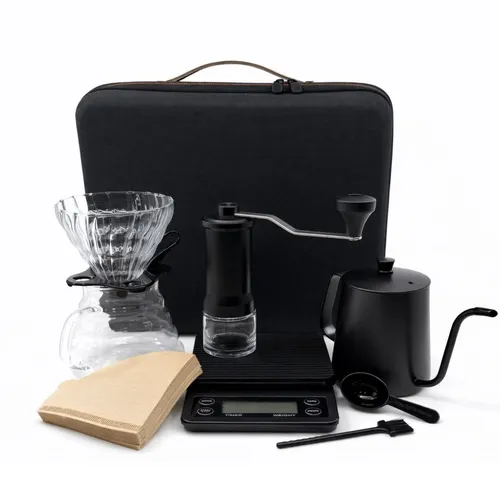 Kit Barista 8 Peças em Maleta de transporte.-BG196