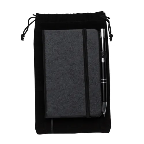 #Kit Caderneta+Caneta+Veludo-12595+ER143B+13844