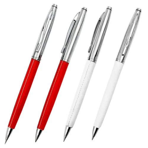 Kit Caneta Esferográfica E Lapiseira De Metal-BP34003RD