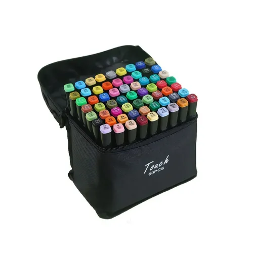Kit Canetas Marcadoras 60 Cores-BBL67