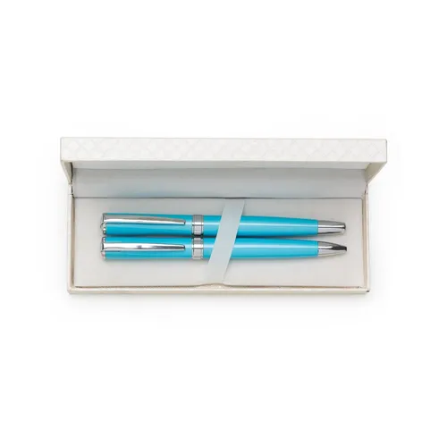 #Kit Canetas Metálicas-12784-AZU